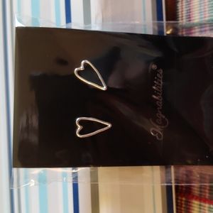 Magnabilities heart earrings